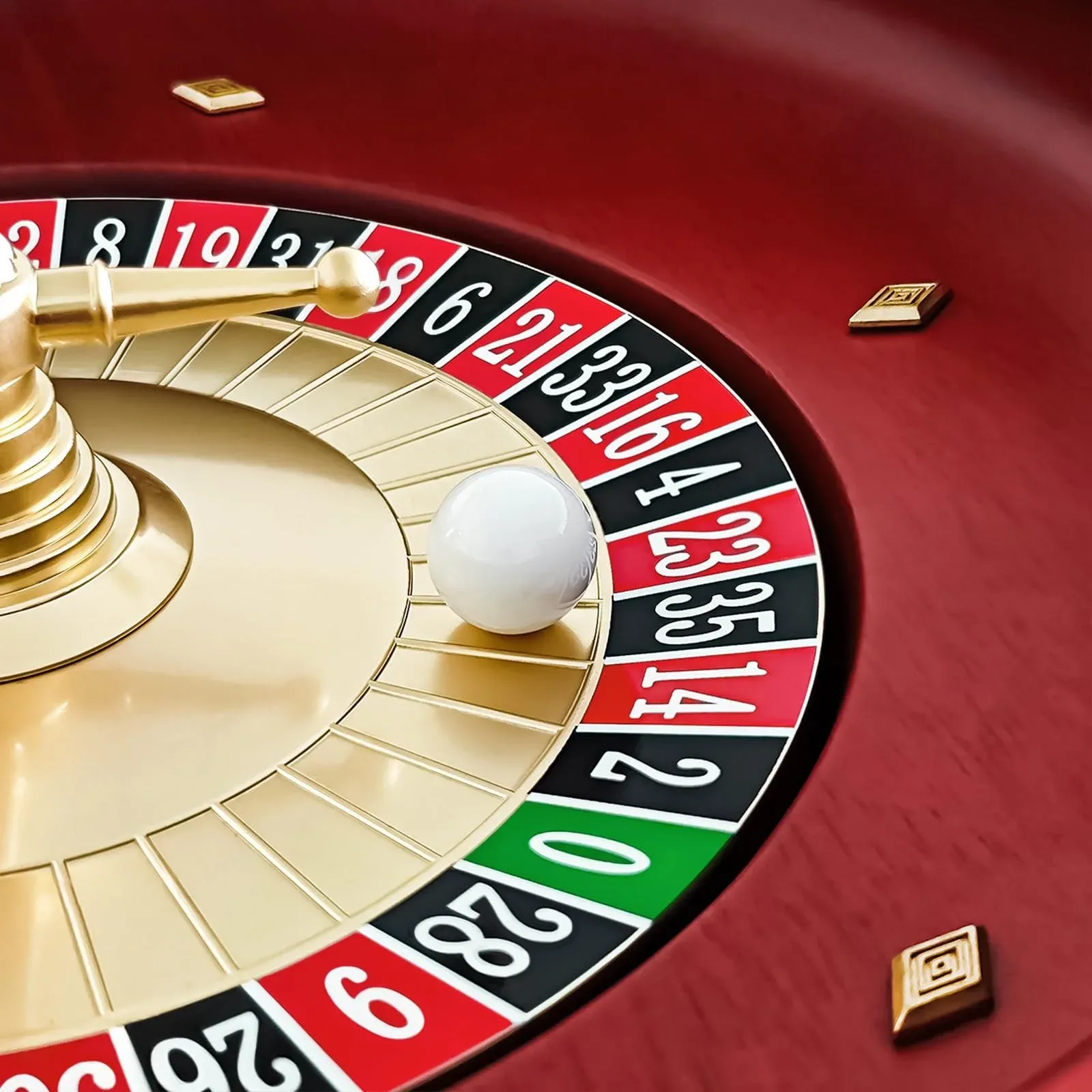 Dealer ao vivo em estúdio de luxo